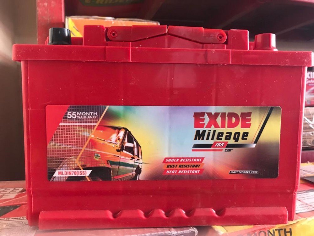 Exide Mileage MLDIN66 (66 AH)